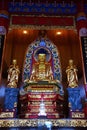 The Buddha statue in Puu Jih Shih Buddhist Temple , Sandakan , Borneo Island Royalty Free Stock Photo