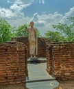 Buddha Statue 3rd century A.D. Ruins of Nagarjunakonda, Nagarjuna Sagar