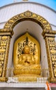 Buddha statue of santi stupa pokhara