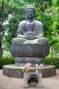 Buddha statue in the Sensoji Temple complex in Asakusa, Tokyo, Japan Royalty Free Stock Photo