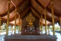 Buddha Statue in Sirindhornwararam Temple Phu Prao Temple, Ubon Ratchathani, Thailand