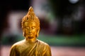 Buddha statue Soft focus with blur background