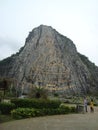 Buddha statue in Stone Mountain