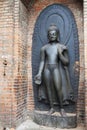 Buddha Statue, Swayambunath, Kathmandu, Nepal