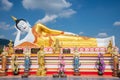 Buddha statue Thai: Luang Por Tan Jai  in Wat Phra Tat Doi Kum, The Buddhist temple in Chiang Mai Royalty Free Stock Photo