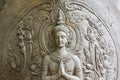 Buddha statue in Thai style molding art Royalty Free Stock Photo