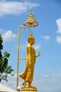 Buddha statue at the top of the hill, Nakhon Sawan province, Thailand Royalty Free Stock Photo