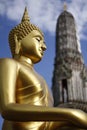 Buddha statue Wat Arun Royalty Free Stock Photo