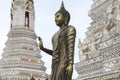 Buddha statue at Wat Arun Rajwararam.