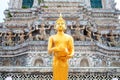 Buddha Statue in Wat Arun Thailand. Royalty Free Stock Photo