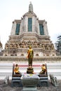 Buddha Statue in Wat Arun Thailand. Royalty Free Stock Photo