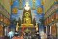 Buddha statue in wat bua kwan temple thailand
