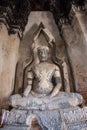 buddha statue in wat chai wattanaram, ayutthaya, thailand Royalty Free Stock Photo