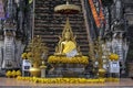 Buddha statue at Wat Chedi Luang,Chiang Mai, Thailand Royalty Free Stock Photo