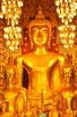 Buddha statue in Wat Phra Haripunchai