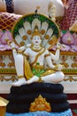 Buddha statue in Wat Plai Laem temple in Sumi island