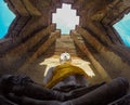 Buddha statue at Wat Prasat Nakorn Luang,Amphoe Nakorn Luang,Phra,Thailand Royalty Free Stock Photo