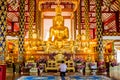 Buddha statue wat suandok chiangmai Thailand.