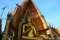 Buddha statue Wat Tham Sua Kanchanaburi Royalty Free Stock Photo