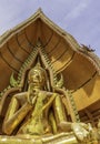 Buddha statue, Wat Tham Sua, Kanchanaburi, Thailand Royalty Free Stock Photo