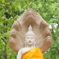 Buddha statue in wat umong, chiang mai, travel thai temple