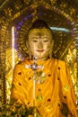 Buddha statue in Myanmar temple
