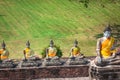 Buddha Statues Ayutthaya Thailand