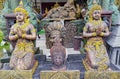 Buddha statues chinese figures stupas holy shrines Koh Samui Thailand