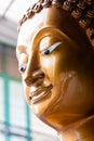 Buddha statues and eyes that show mercy.