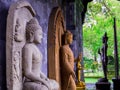 Mendut Buddhist Monastery, Borobodur, Indonesia Royalty Free Stock Photo