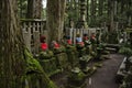 Buddha statues at Okunoin Cemetary