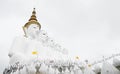 5 Buddha Statues, Public Temple in Phetchabun Thailand, View1 Royalty Free Stock Photo