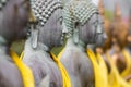 Buddha Statues in Seema Malaka Temple, Colombo, Sri Lanka