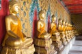 Buddha statues wat arun bangkok