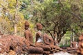 Buddha statues at Wat Phra Kaew temple