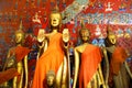 Buddha statues in Wat Xieng Thong