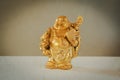 Buddha statuette. Meditative state of mind Royalty Free Stock Photo