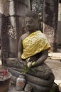 The Bayon temple, Angkor Wat, Cambodia, Buddha staue Royalty Free Stock Photo