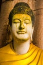 Buddha staue in Darabhirom Forest Monastery Royalty Free Stock Photo