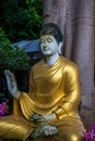 Buddha staue in Darabhirom Forest Monastery Royalty Free Stock Photo