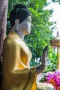 Buddha staue in Darabhirom Forest Monastery