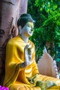 Buddha staue in Darabhirom Forest Monastery Royalty Free Stock Photo