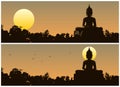 Buddha Sunset