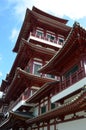 Buddha Temple with High roof structure