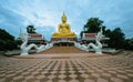 Buddha in temple Royalty Free Stock Photo