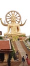 Buddha thailand gold almighty statue