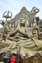 Buddha with thousand hands and thousand eyes in the Suoi Tien park in Saigon