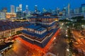 Buddha Tooth Relic Temple and Museum Royalty Free Stock Photo