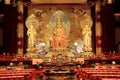 The Buddha Tooth Relic Temple and Museum, based on the Tang dynasty architectural style and built to house th tooth relic Royalty Free Stock Photo