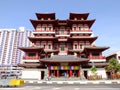 Buddha Tooth Relic Temple and Museum Royalty Free Stock Photo
